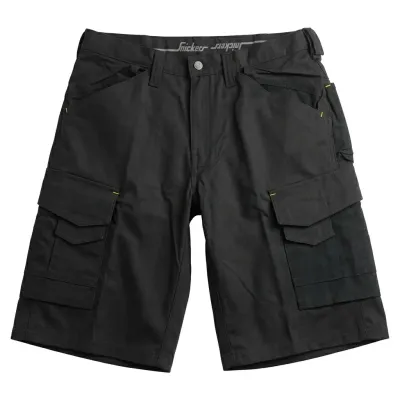 PANTALON CORTO CANVAS 30140404 NEGRO SNICKERS