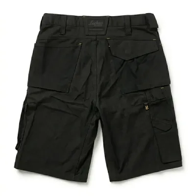 PANTALON CORTO CANVAS 30140404 NEGRO SNICKERS