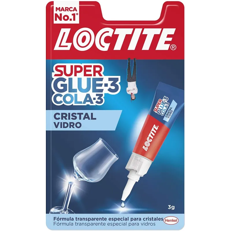 SUPER GLUE 3 CRISTAL 3GRAMOS  LOCTITE 