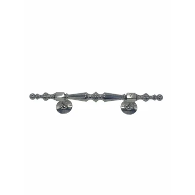MANILLON PUERTA 1054-S/300mm LATON NIQUEL NEGRO COBA