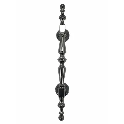 MANILLON PUERTA 1054-S/300mm LATON NIQUEL NEGRO COBA