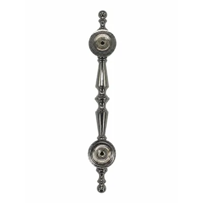MANILLON PUERTA 1054-S/300mm LATON NIQUEL NEGRO COBA