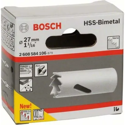 CORONA 27MM 1/16" HSS BIMETAL 2608584106 BOSCH