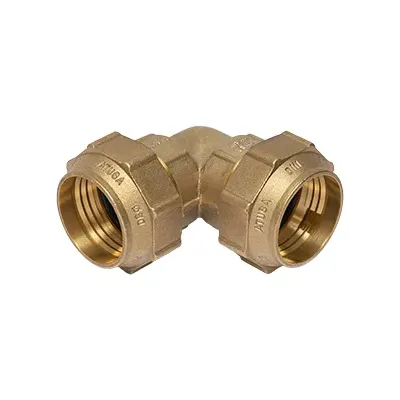 RACOR LATON P/POLIET.CODO DOBLE 90X90MM 