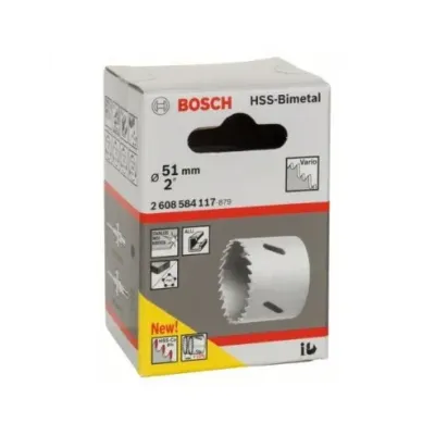 CORONA 51MM 2" HSS BIMETAL 2608584117 BOSCH