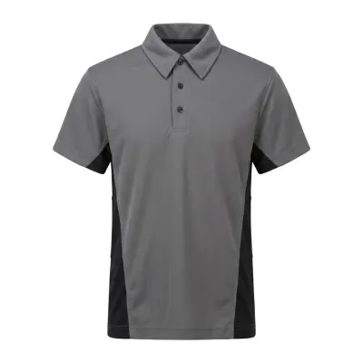 POLO AVS 27061804005 MANGA CORTA T-M GRIS-NEGRO SNICKERS