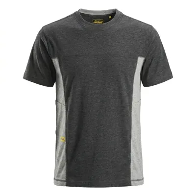 CAMISETA FOOTBALL 25050418004 MANGA CORTA T-S NEGRO-GRIS SNICKERS