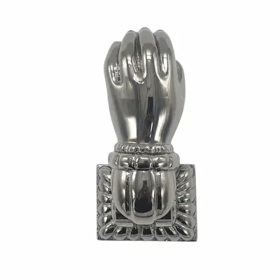 ALDABA 1093/125mm MANO PEQUEÑA LATON NIQUEL NEGRO COBA