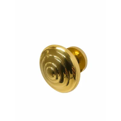 POMO PUERTA 701/58mm LATON PULIDO BRILLO COBA