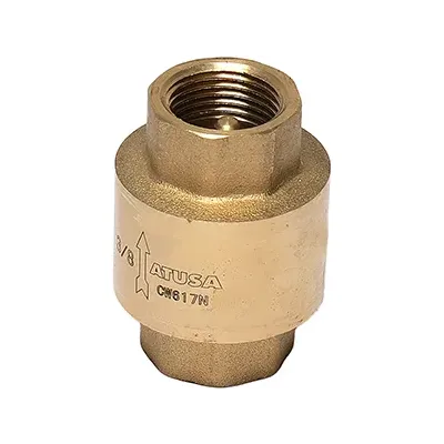VALVULA RETENCION LATON MUELLE 3/4" SYC/130