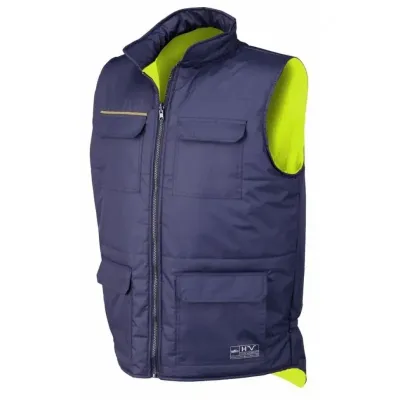 CHALECO REVERSIBLE ALTA VISIBILIDAD 04069 AZUL/AMARILLO ISSALINE