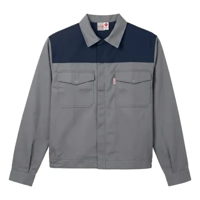 CAZADORA BICOLOR HIDROFUGA 5557KH3 GRIS-MARINO WORKING