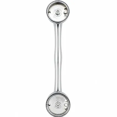 MANILLON PUERTA T.O. 073-240/252x50mm ZAMAK CROMO BRILLO BADENEN