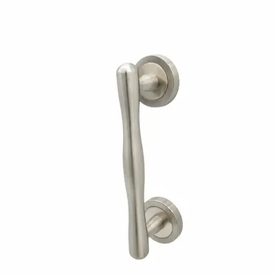 MANILLON PUERTA T.O. 073-190/198x48mm ZAMAK CEPILLADO BADENEN
