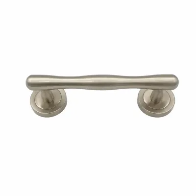 MANILLON PUERTA T.O. 073-190/198x48mm ZAMAK CEPILLADO BADENEN