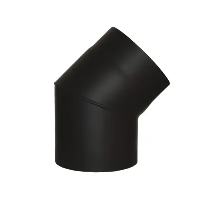 CODO SOLDADO SIN REGISTRO 150MM/45º NEGRO 274515-29 BOSHMARIN