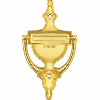 LLAMADOR PUERTA 005/204x108 ZAMAK ORO BADENEN