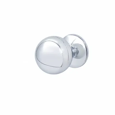 POMO PUERTA 506/65mm ZAMAK CROMO BRILLO BADENEN
