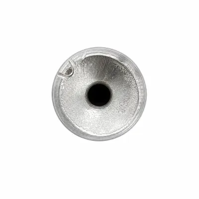 POMO PUERTA 506/65mm PLATINO CEPILLADO BADENEN