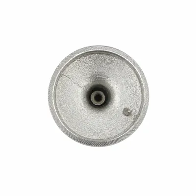 POMO PUERTA 606/90mm ZAMAK CEPILLADO MATE-BRILLO BADENEN