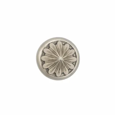 POMO PUERTA 606/90mm ZAMAK CEPILLADO MATE-BRILLO BADENEN