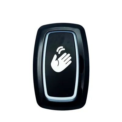 PULSADOR TOUCHLESS INALAMBRICO PL7 SUPERF.NEGRO DORCAS