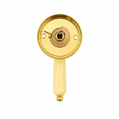 JUEGO MANIVELA 20-3/73mm LATON PULIDO BRILLO BARI