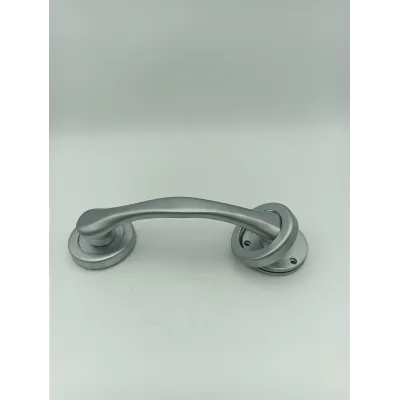 MANILLON DOBLE ESCUADRA  5005/185x50mm  ZAMAK CROMO MATE BARI