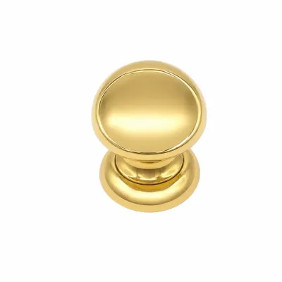 POMO FIJO 404/68mm LATON PULIDO BRILLO MANDELLI
