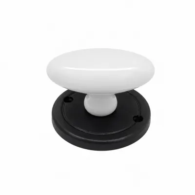 JUEGO POMO 714/66mm PORCELANA BLANCA MANIGRIP