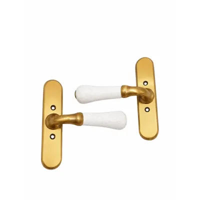 CREMONA 762C4315/136x30mm LATON CUERO AZUL MANIGRIP