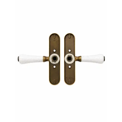 CREMONA 762C4315/136x30mm LATON CUERO AZUL MANIGRIP