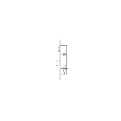 CERRADURA 2246/20/3AI  CON CILINDRO TESA