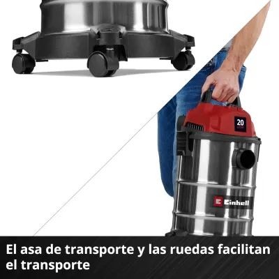 ASPIRADOR SECO-HUMEDO INOX TC-VC 2045 S 2347410 EINHELL