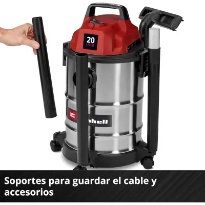 ASPIRADOR SECO-HUMEDO INOX TC-VC 2045 S 2347410 EINHELL