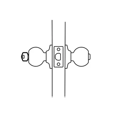 POMO PUERTA 290560CR CROMO BRILLO TESA