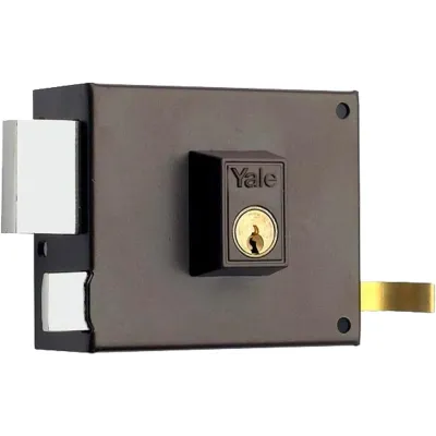 CERRADURA 125-HP-100 IZQ.CILINDRO PERA MARRON YALE