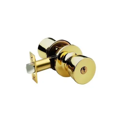 POMO PUERTA 250060LM  LLAVE LATON MATE TESA