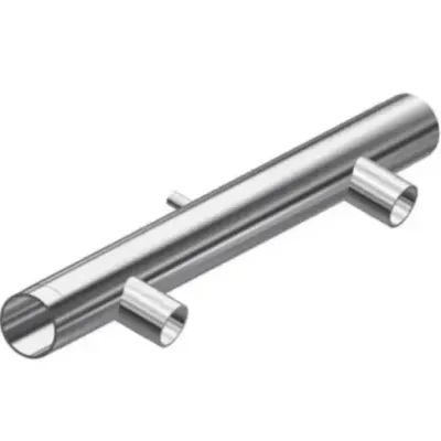 COLECTOR IMPULSION DOBLE 2" x 1 1/4" 300MM INOX GRUPOS PRESION