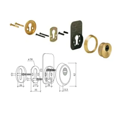 ESCUDO PROTECTOR PUERTA E700/26 AI INOX TESA