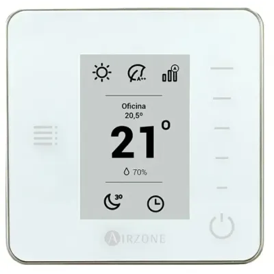 TERMOSTATO RADIO MONOCROMO THINK 8Z BLANCO AZCE6THINKRB AIRZONE