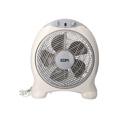 VENTILADOR BOX FAN 33951/45W BLANCO/GRIS EDM