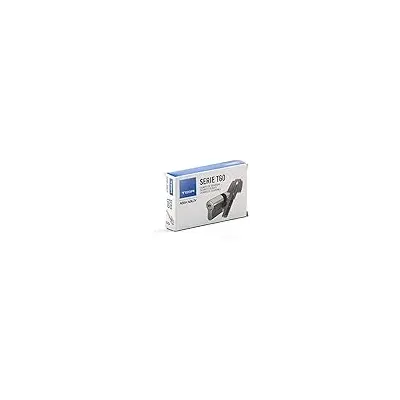 CILINDRO SEGURIDAD T60 M650/35x35 5 LLAVES R13.2 LEVA CORTA LATON TESA