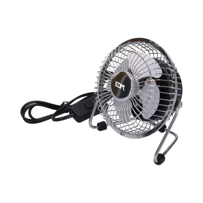 VENTILADOR MINI INDUSTRIAL 33930/20W/10CM CROMADO EDM