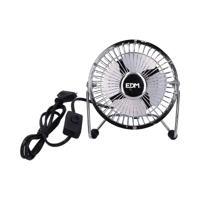 VENTILADOR MINI INDUSTRIAL 33930/20W/10CM CROMADO EDM