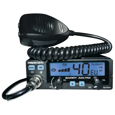 EMISORA MOVIL CB BARRY II AM/FM PRESIDENT