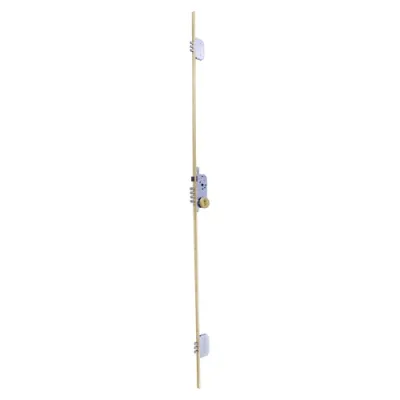 CERRADURA SEGURIDAD 3 PUNTOS EMBUTIR T2B3 50/85 C/CORTO T60 ORO TESA
