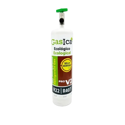 GAS ECOLOGICO REFRIGERANTE PROPANO PRO-V2 SUSTITUTO R22 R407 400GR GASICA