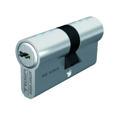 CILINDRO T10 60mm 30X30 5 LLAVES R13 LEVA CORTA NIQUEL MATE TESA