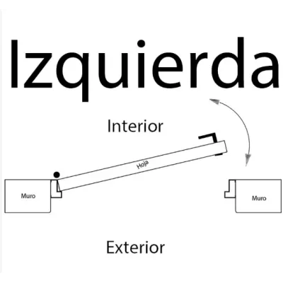 CERRADURA TS10/T6/IAE IZQUIERDA TESA 
